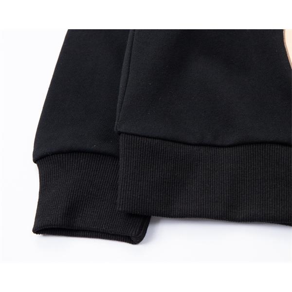  注目モデル プリント FENDI フェンディ コピー パーカー ブラック アイコニック