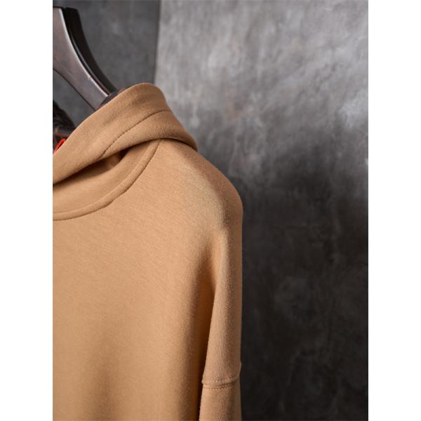 FENDI フェンディ コピー パーカー メンズ キャメル フード付き 長袖 秋冬対応