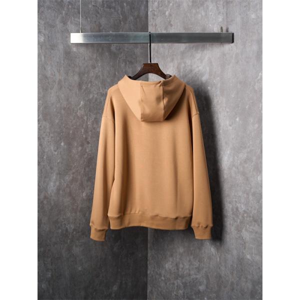 FENDI フェンディ コピー パーカー メンズ キャメル フード付き 長袖 秋冬対応