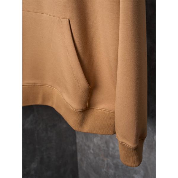 FENDI フェンディ コピー パーカー メンズ キャメル フード付き 長袖 秋冬対応