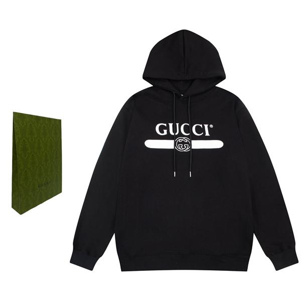 パーカー ブラック 2026新作コーデ ベーシック 着心地抜群 GUCCI グッチ コピー