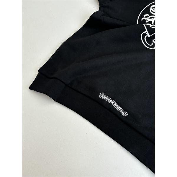 ジップ パーカー ブラック 入手困難 快活 モード系 CHROME HEARTS クロムハーツ コピー