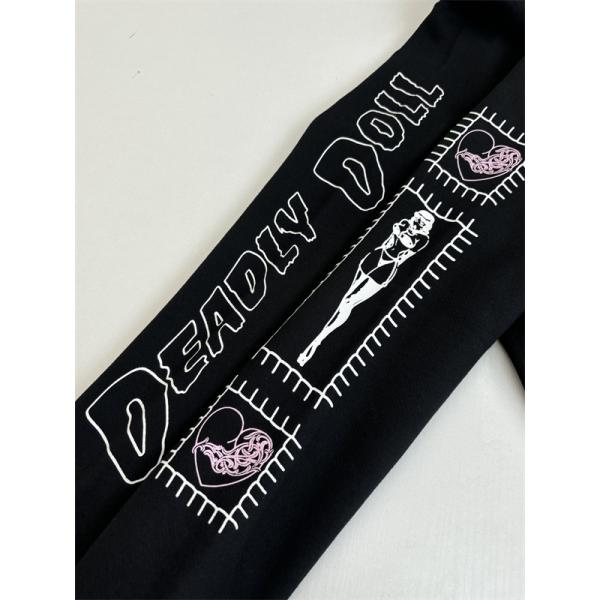 ジップ パーカー ブラック 入手困難 快活 モード系 CHROME HEARTS クロムハーツ コピー