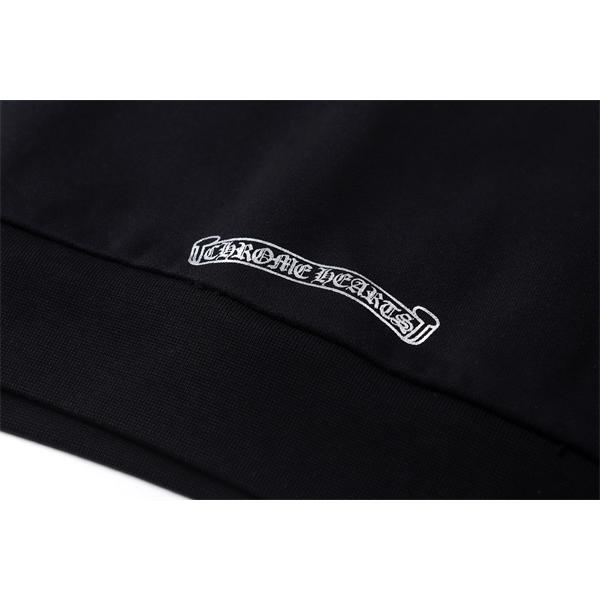 話題 モード系 フーディ ブラック お洒落 トレンド 着心地最高 CHROME HEARTS クロムハーツ コピー