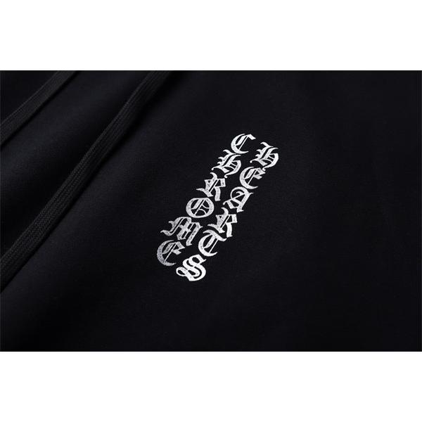 話題 モード系 フーディ ブラック お洒落 トレンド 着心地最高 CHROME HEARTS クロムハーツ コピー