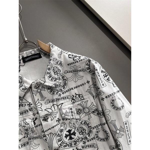 レア CHROME HEARTS クロムハーツ コピー シャツジャケット ベージュ 高級 2026新作必須アイテム