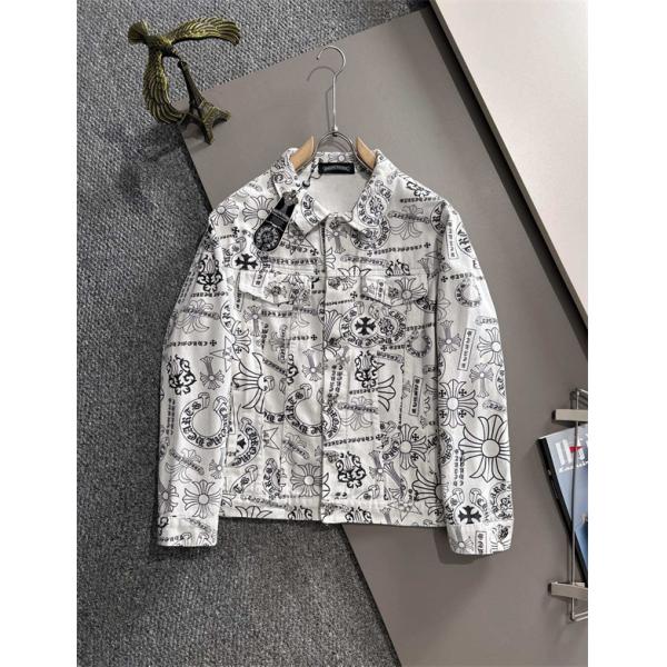 レア CHROME HEARTS クロムハーツ コピー シャツジャケット ベージュ 高級 2026新作必須アイテム