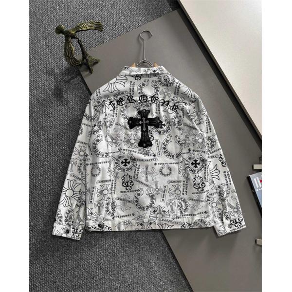 レア CHROME HEARTS クロムハーツ コピー シャツジャケット ベージュ 高級 2026新作必須アイテム