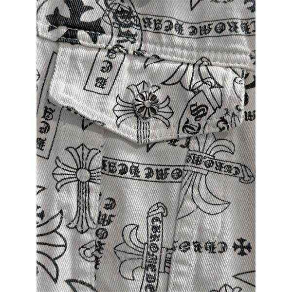 レア CHROME HEARTS クロムハーツ コピー シャツジャケット ベージュ 高級 2026新作必須アイテム