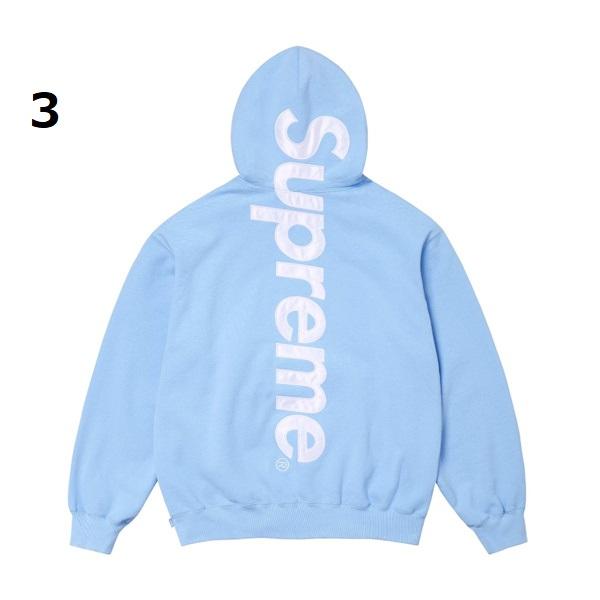 11色対応❤2026人気❤ Supreme  Satin Appliqué Hooded Sweatshirtシュプリームパーカーコピー