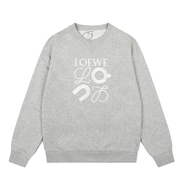 秋冬注目 ブラック スウェット 刺繍 存在感抜群 アーバン LOEWE ロエベ 偽物