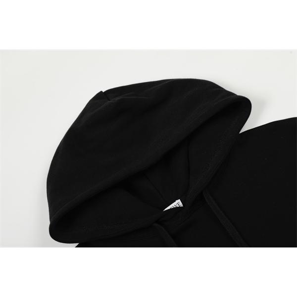 秋冬映え オフホワイト パーカー プリント 柔らか印象 LOEWE ロエベ スーパーコピー