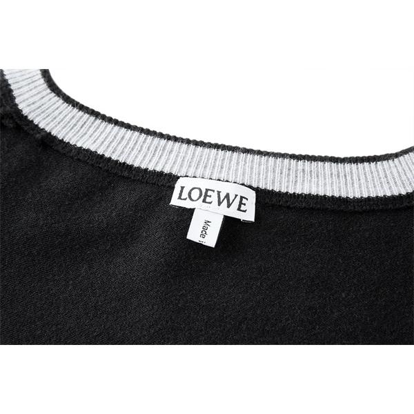  防寒対策 ブラック LOEWE ロエベ コピー ニット シンプル 着心地抜群 注目の新作  