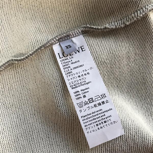 2026新作定番 ブラック スウェット ロゴ刺繍 高級感 人気 LOEWE ロエベ コピー