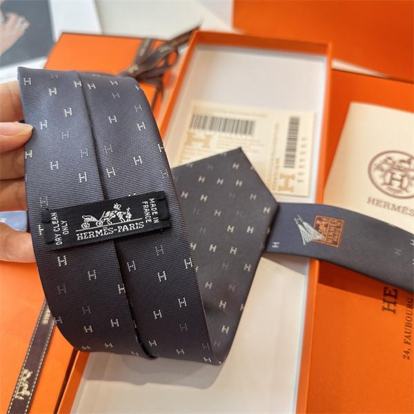 エルメスHermes激安メンズネクタイH総柄ジャカードシルク上質配色定番ビジネスフォーマル対応