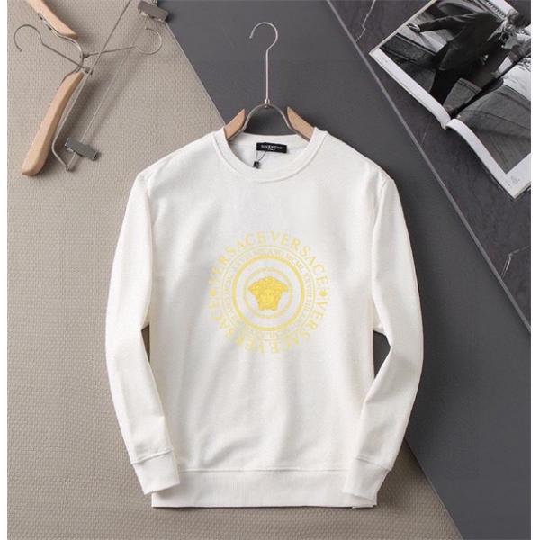 VERSACE ヴェルサーチ コピー 秋冬定番 ブラック×ゴールド スウェット 上品 大人気 
