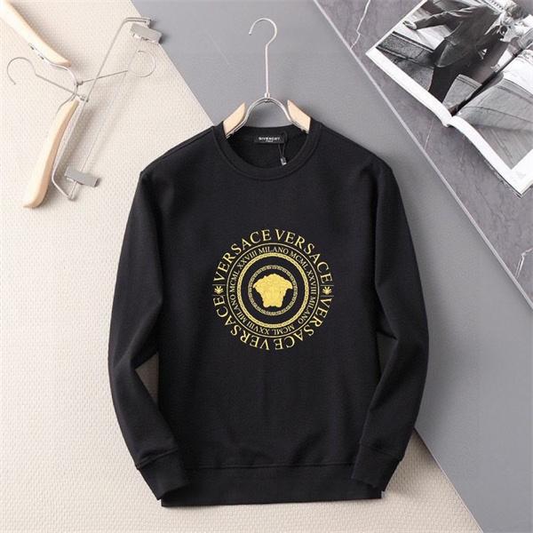 VERSACE ヴェルサーチ コピー 秋冬定番 ブラック×ゴールド スウェット 上品 大人気 