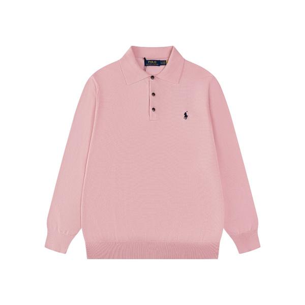 定番人気 ホワイト ニットポロ 長袖 ワンポイント刺繍 きれいめ Polo Ralph Lauren ポロ ラルフローレン コピー