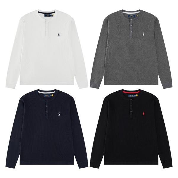 Polo Ralph Lauren ポロ ラルフローレン コピー 期間限定 ブラック ニット ワンポイント刺繍 カジュアル