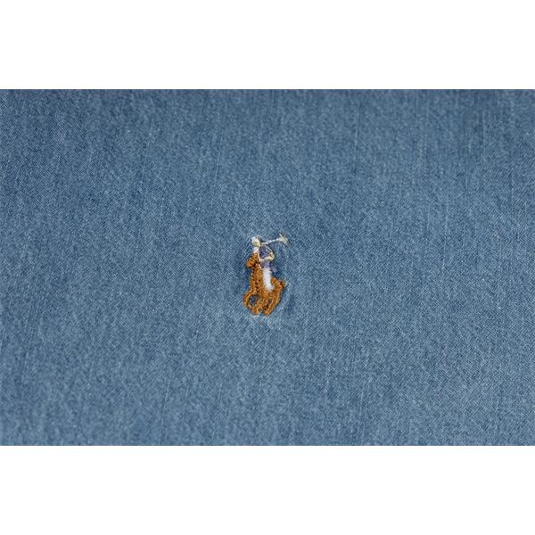 定番人気 デニム シャツ ワンポイント刺繍 プレミアム Polo Ralph Lauren ポロ ラルフローレン コピー