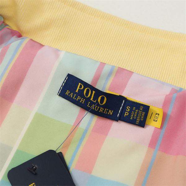 Polo Ralph Lauren ポロ ラルフローレン コピー 春夏新作 イエロー ノーカラー ジップブルゾン 軽量 