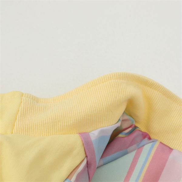 Polo Ralph Lauren ポロ ラルフローレン コピー 春夏新作 イエロー ノーカラー ジップブルゾン 軽量 
