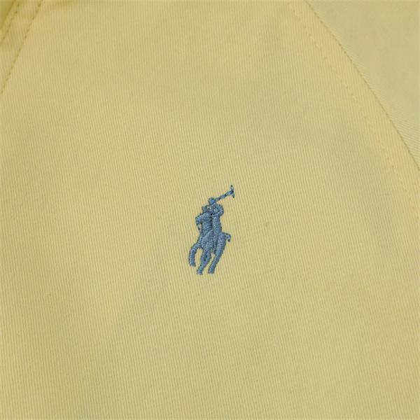 Polo Ralph Lauren ポロ ラルフローレン コピー 春夏新作 イエロー ノーカラー ジップブルゾン 軽量 