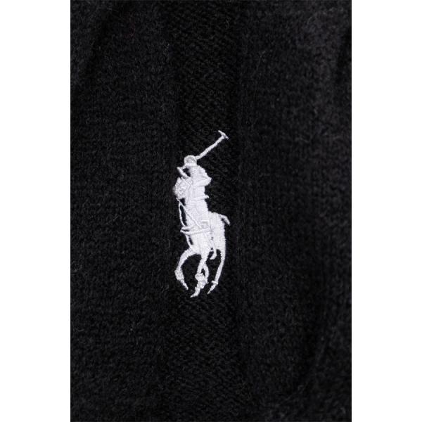 秋冬定番 ベージュ ニット カーディガン 立ち襟 上品 Polo Ralph Lauren ポロ ラルフローレン コピー