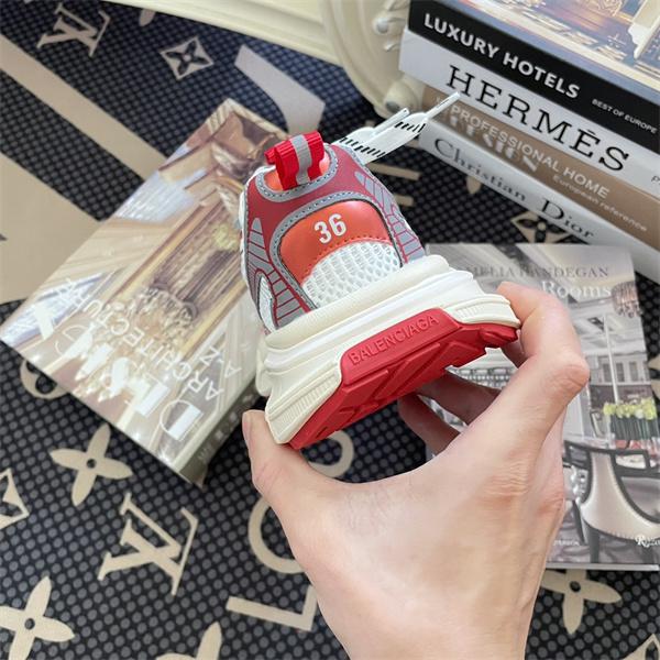 バレンシアガBalenciaga激安2026新作トリプルエス風復古老爹スニーカーユニセックス厚底カジュアルシューズ