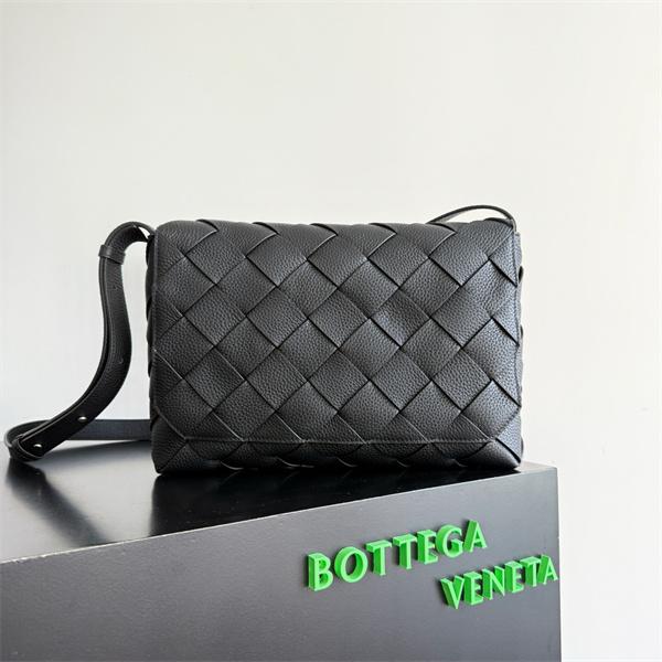 BOTTEGA VENETA Diagoボッテガ ヴェネタ ショルダーバッグコピー黒色2026人気上品