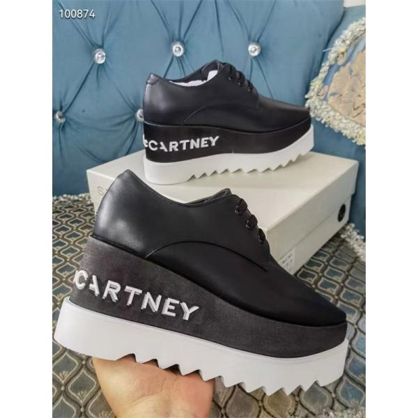 ステラマッカートニー STELLA McCARTNEY コピー 2026最新作 スターモチーフ 厚底シューズ  個性派