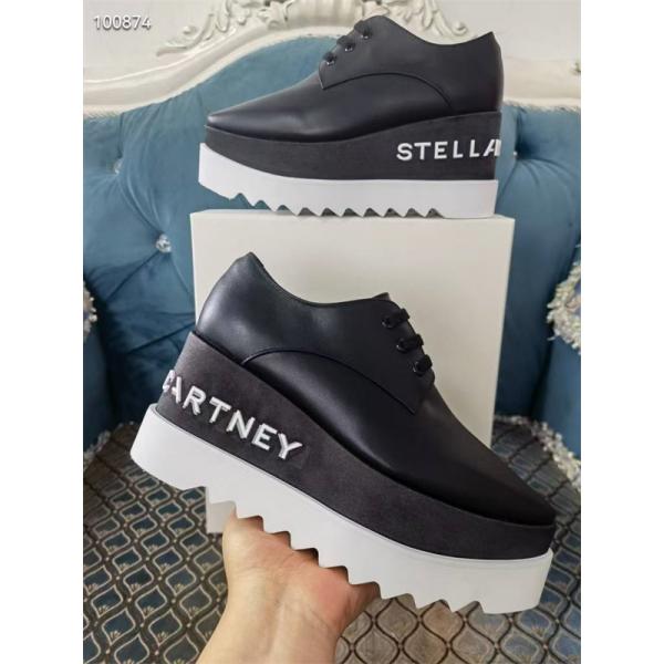 ステラマッカートニー STELLA McCARTNEY コピー 2026最新作 スターモチーフ 厚底シューズ  個性派