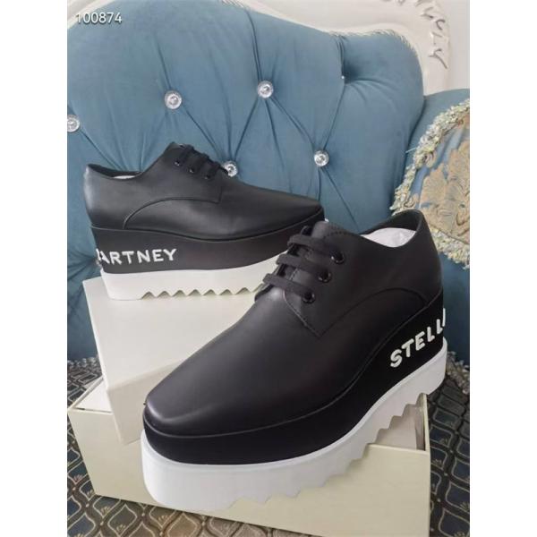 ステラマッカートニー STELLA McCARTNEY コピー 2026最新作 スターモチーフ 厚底シューズ  個性派