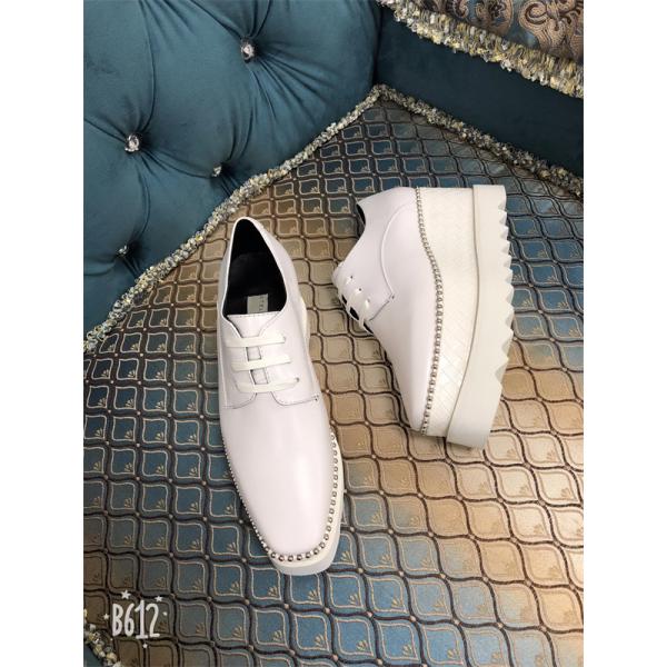 ステラマッカートニー コピー STELLA McCARTNEY ラインストーン装飾 厚底レースアップ エレガンス シンプル