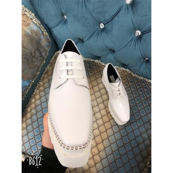 ステラマッカートニー コピー STELLA McCARTNEY ラインストーン装飾 厚底レースアップ エレガンス シンプル