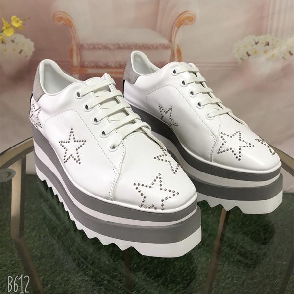 STELLA McCARTNEY ステラマッカートニー コピー スター装飾 厚底スニーカー おしゃれ ストリート