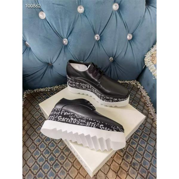 プリント 厚底シューズ ベージュ シンプル 洗練 STELLA McCARTNEY ステラマッカートニー コピー