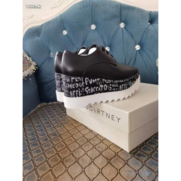 プリント 厚底シューズ ベージュ シンプル 洗練 STELLA McCARTNEY ステラマッカートニー コピー