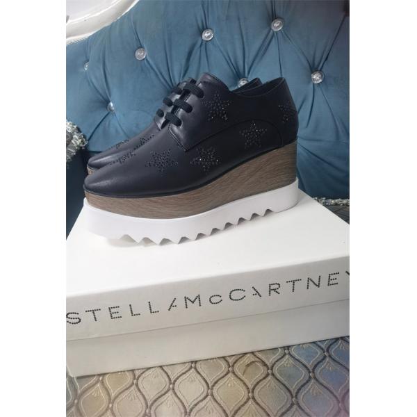 スター装飾 厚底シューズ ホワイト 光沢 新しい スタイル STELLA McCARTNEY ステラマッカートニー コピー