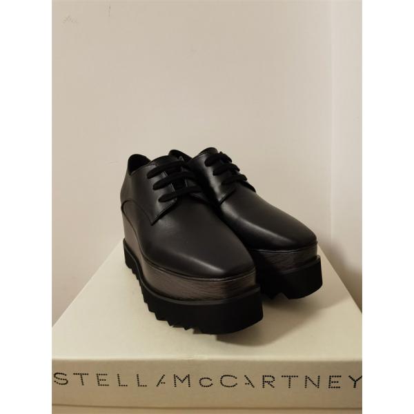 2026新作 ブラック STELLA McCARTNEY ステラマッカートニー コピー 厚底シューズ シンプル 洗練