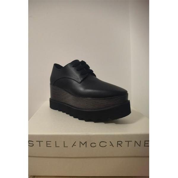 2026新作 ブラック STELLA McCARTNEY ステラマッカートニー コピー 厚底シューズ シンプル 洗練