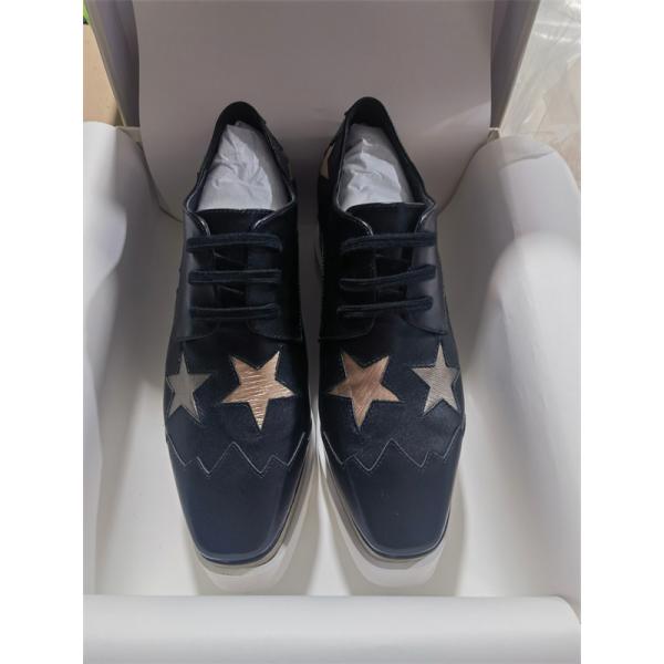 STELLA McCARTNEY ステラマッカートニー コピー 厚底シューズ ブラック シンプル スタイリッシュ