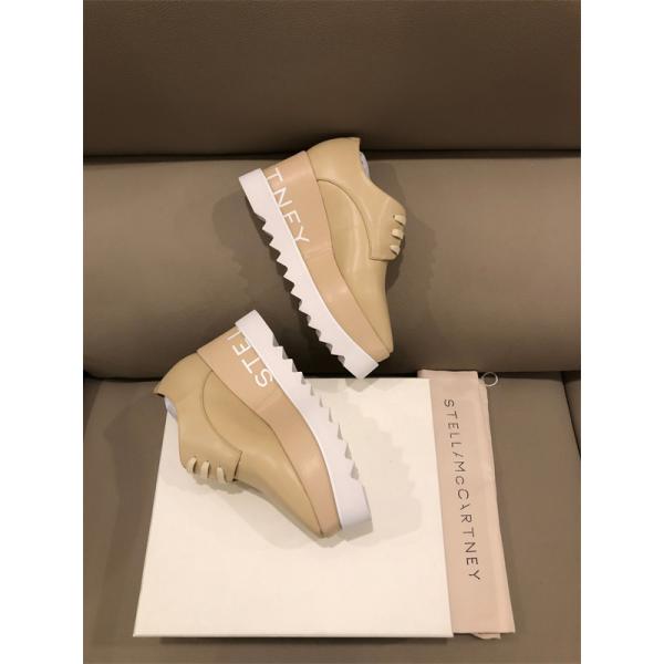 2026新作 厚底シューズ ベージュ スポーティー STELLA McCARTNEY ステラマッカートニー コピー 