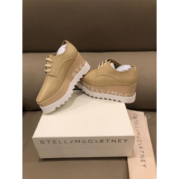 2026新作 厚底シューズ ベージュ スポーティー STELLA McCARTNEY ステラマッカートニー コピー 