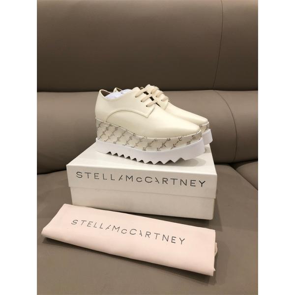 STELLA McCARTNEY ステラマッカートニー コピー  2026新作 印花デザイン 厚底シューズ シンプル オシャレ