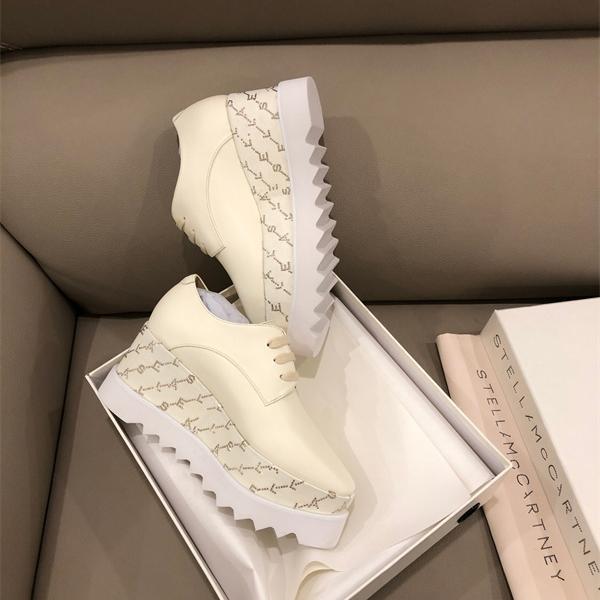 STELLA McCARTNEY ステラマッカートニー コピー  2026新作 印花デザイン 厚底シューズ シンプル オシャレ
