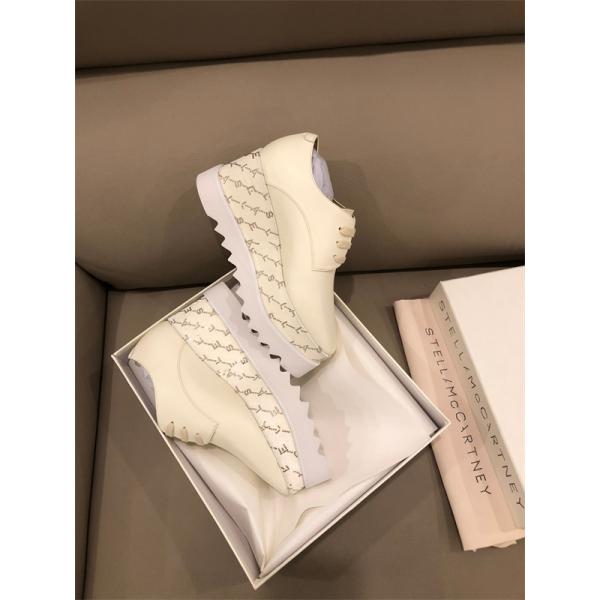 STELLA McCARTNEY ステラマッカートニー コピー  2026新作 印花デザイン 厚底シューズ シンプル オシャレ