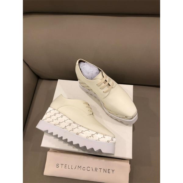 STELLA McCARTNEY ステラマッカートニー コピー  2026新作 印花デザイン 厚底シューズ シンプル オシャレ