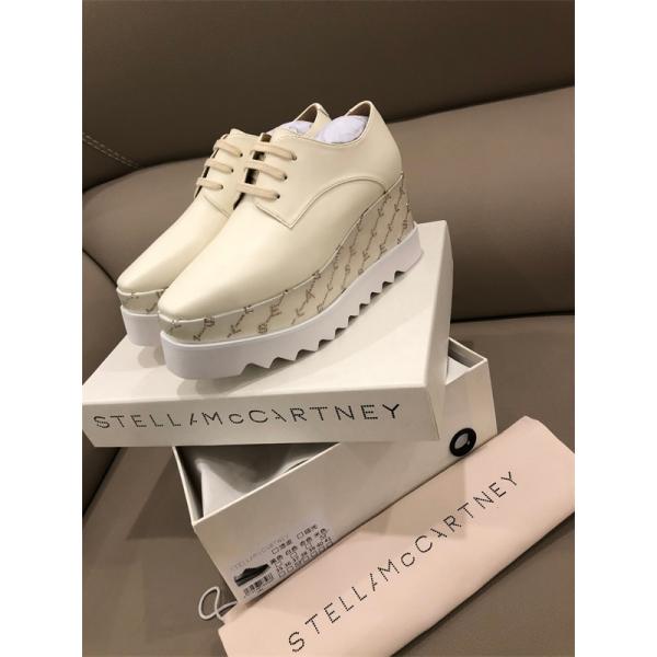 STELLA McCARTNEY ステラマッカートニー コピー  2026新作 印花デザイン 厚底シューズ シンプル オシャレ