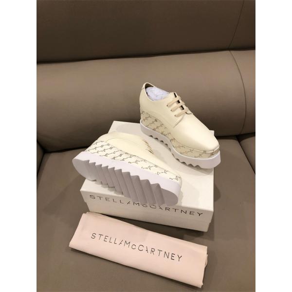 STELLA McCARTNEY ステラマッカートニー コピー  2026新作 印花デザイン 厚底シューズ シンプル オシャレ